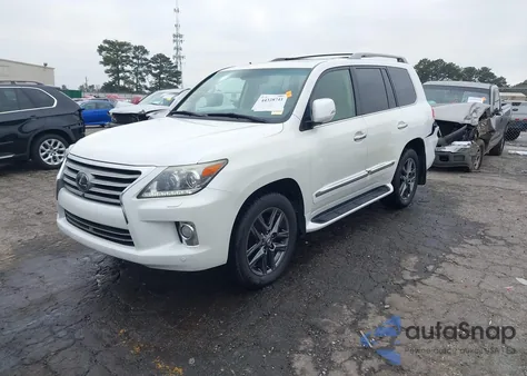 2013 Lexus Lx 570 z USA, uszkodzony, nr VIN JTJHY7AX4D4129919